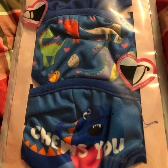 5/$13 Love Bug kids face masks New! 3 pack cool flow - Picture 9 of 16